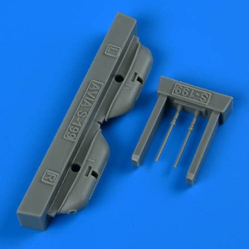 1/72 Avia S-199 cannon pods (for EDUARD)