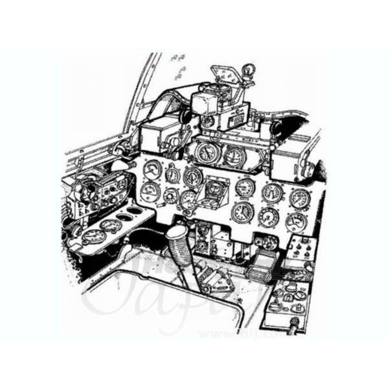 1/72 A6M5c ZERO interior set