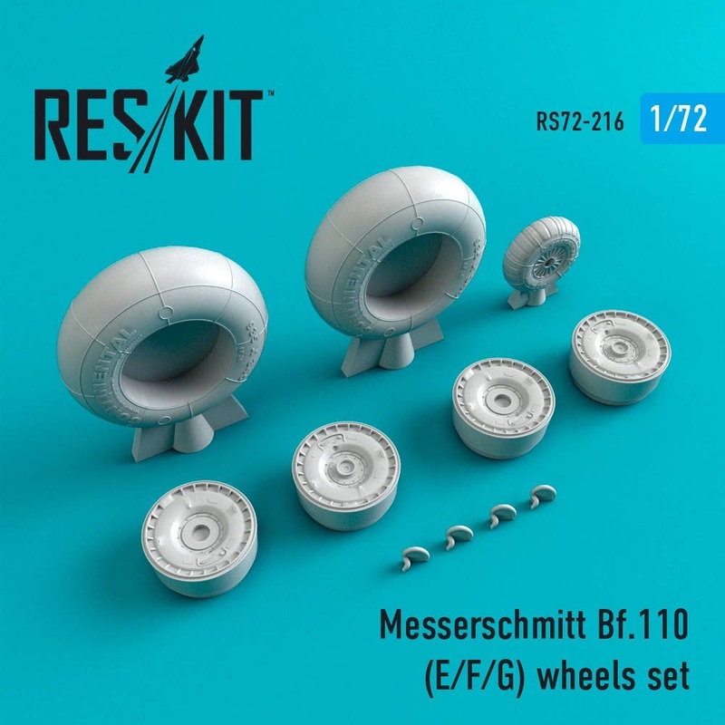 1/72 Bf.110 (E/F/G) Wheels Set