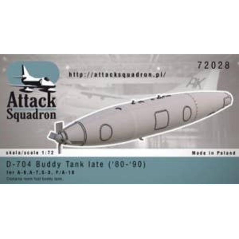 1/72 D-704 Air Refueling Tanker "Buddy Pot" Late
