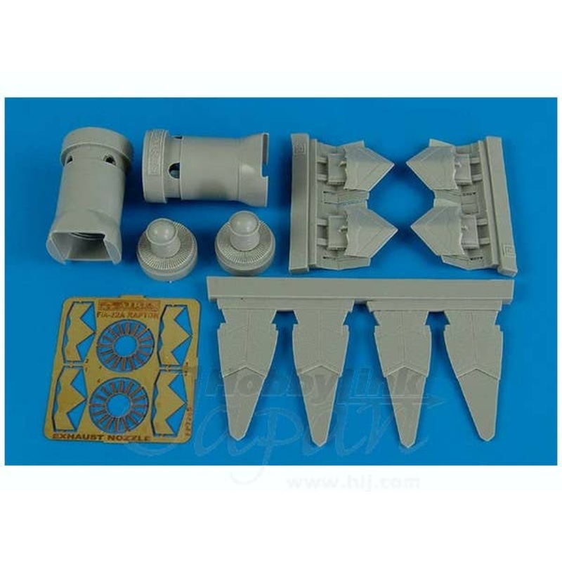 1/72 F-22A Raptor Exhaust Nozzles
