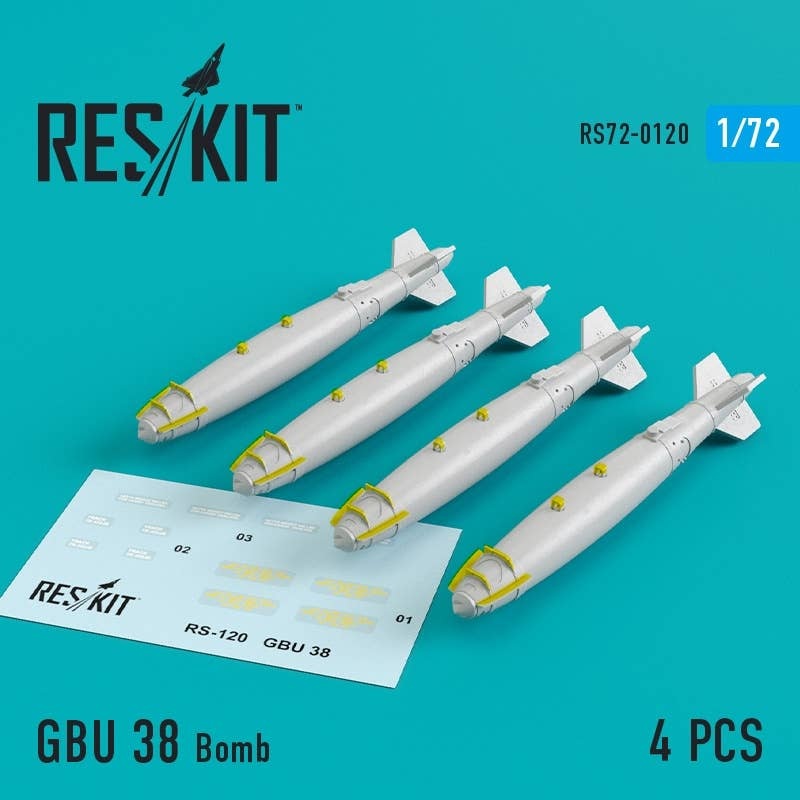 1/72 GBU 38 Bomb (4pcs)