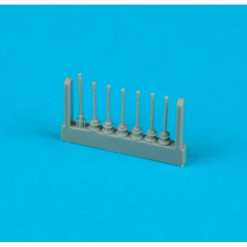 1/72 Heinkel He 111H-6 Gun Barrels - Late Version (for Hasegawa / Revell)