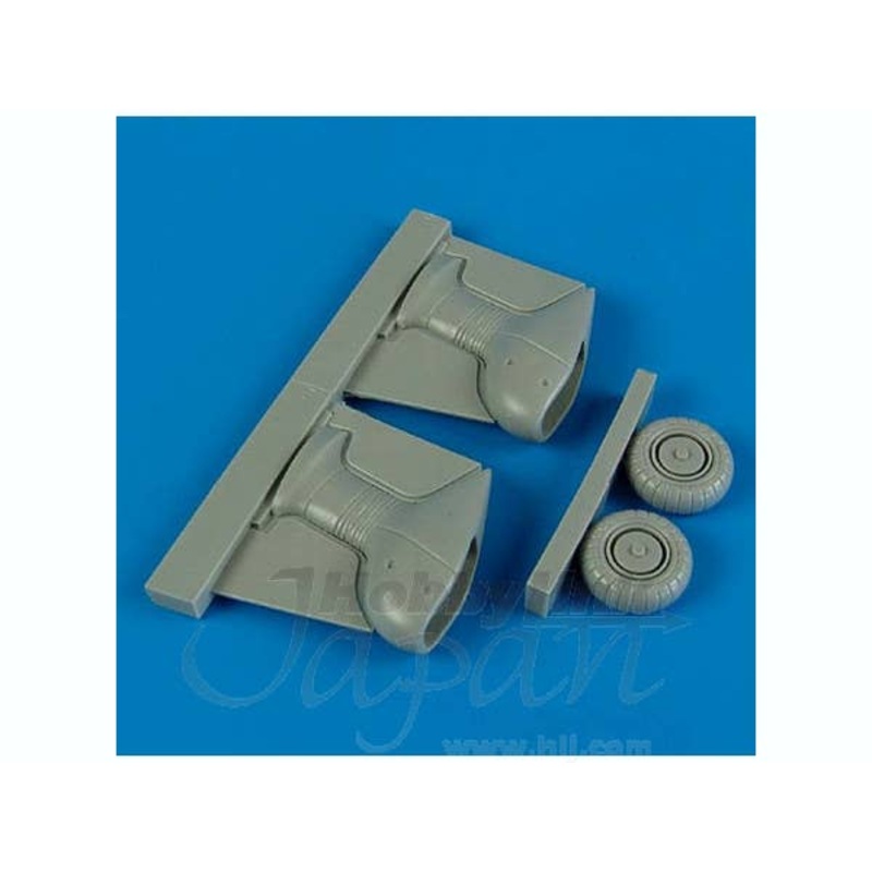 1/72 Junkers Ju 87G Stuka Correct Spatted Undercarriage (for Academy)