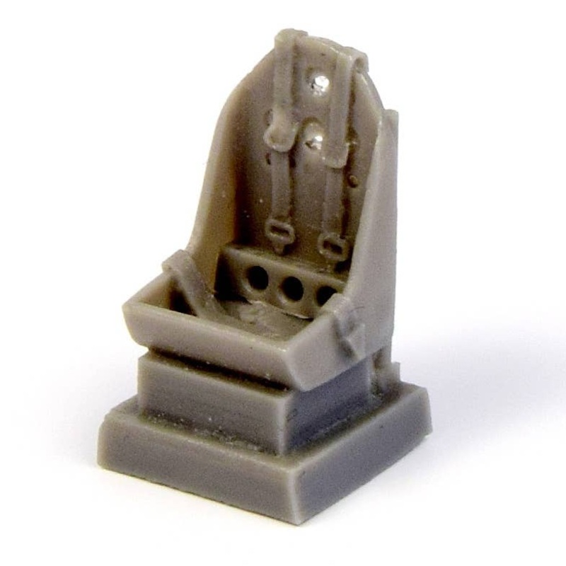 1/72 Ki-84 Hayate Seat with Harness for Hasegawa Kit