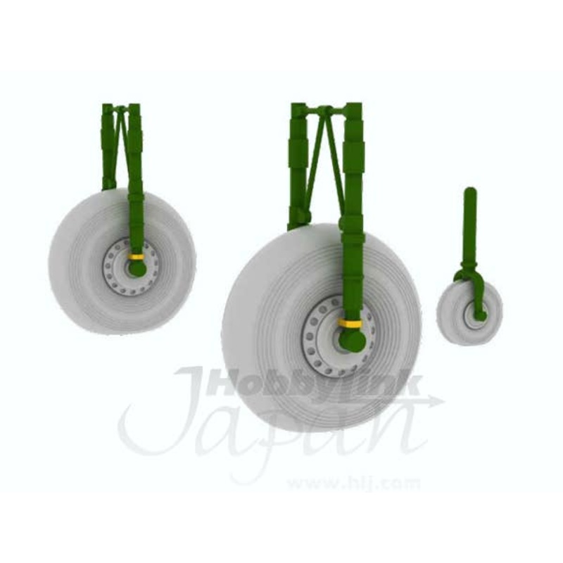 1/72 Lancaster Wheels (for Airfix)