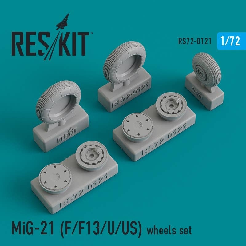 1/72 MiG-21 (F/F13/U/US) Wheels Set