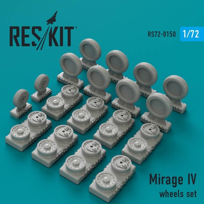 1/72 Mirage IV Wheels Set