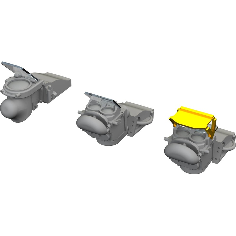 1/72 P-51D gun sights PRINT