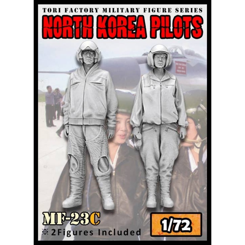 1/72 Working North Korean Air Force Pilot Set