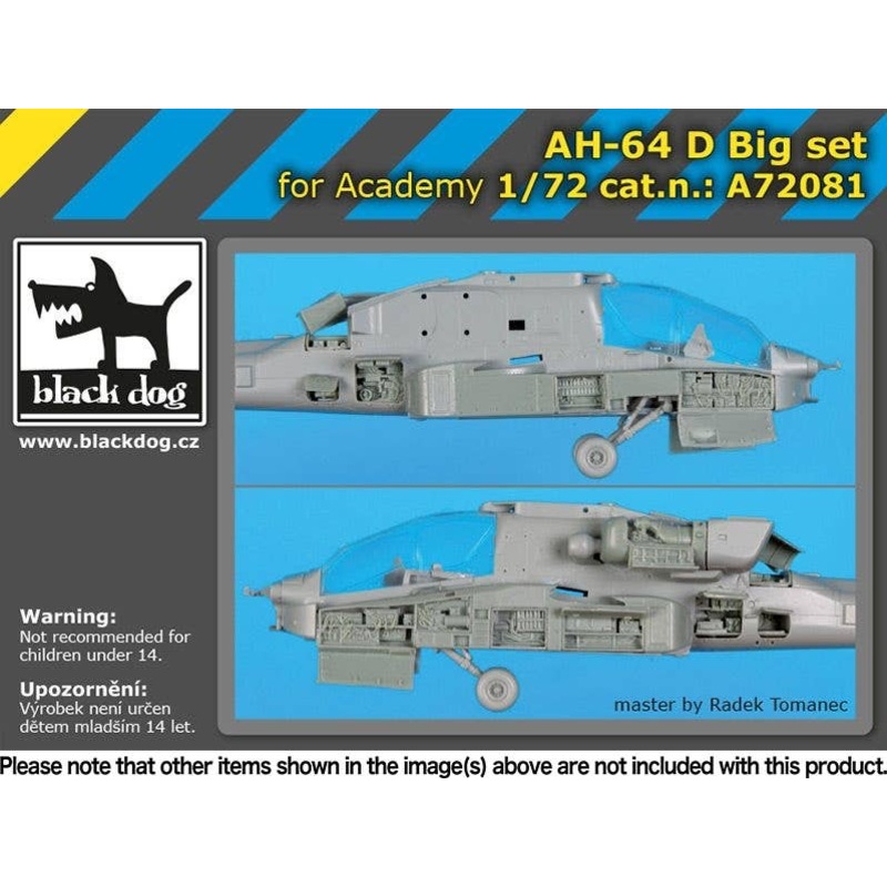 1/72 AH-64 D Big Set (for Academy)