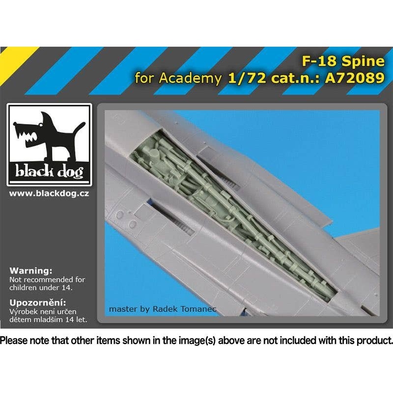 1/72 F-18 Top Surface Electronic Device (for Academy)