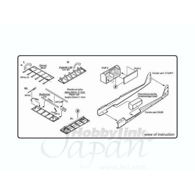 1/72 FW-189A Exterior set for Condor kit