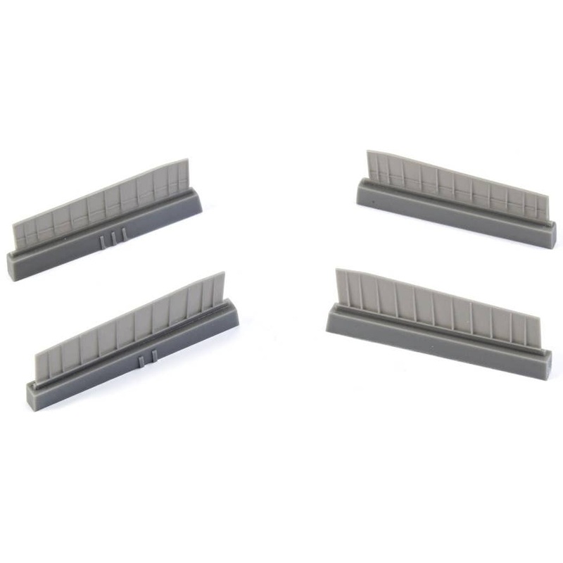 1/72 Ki-61-I Tei Hien Wing Flaps, for Hasegawa Kit