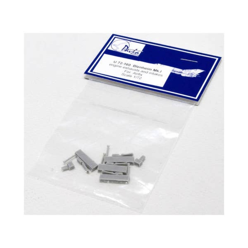 1/72 Bristol Blenheim Exhaust Pipe & Air Intake Set (for Airfix)