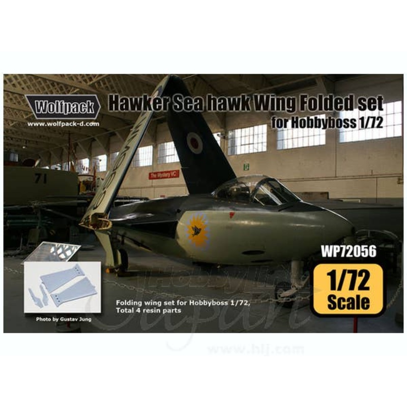 1/72 Hawker Sea Hawk Wing Folded Set (for Hobbyboss)