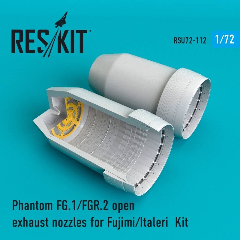 Phantom Fg.1/Fgr.2 Open Exhaust Nozzles for Fujimi/Italeri Kit