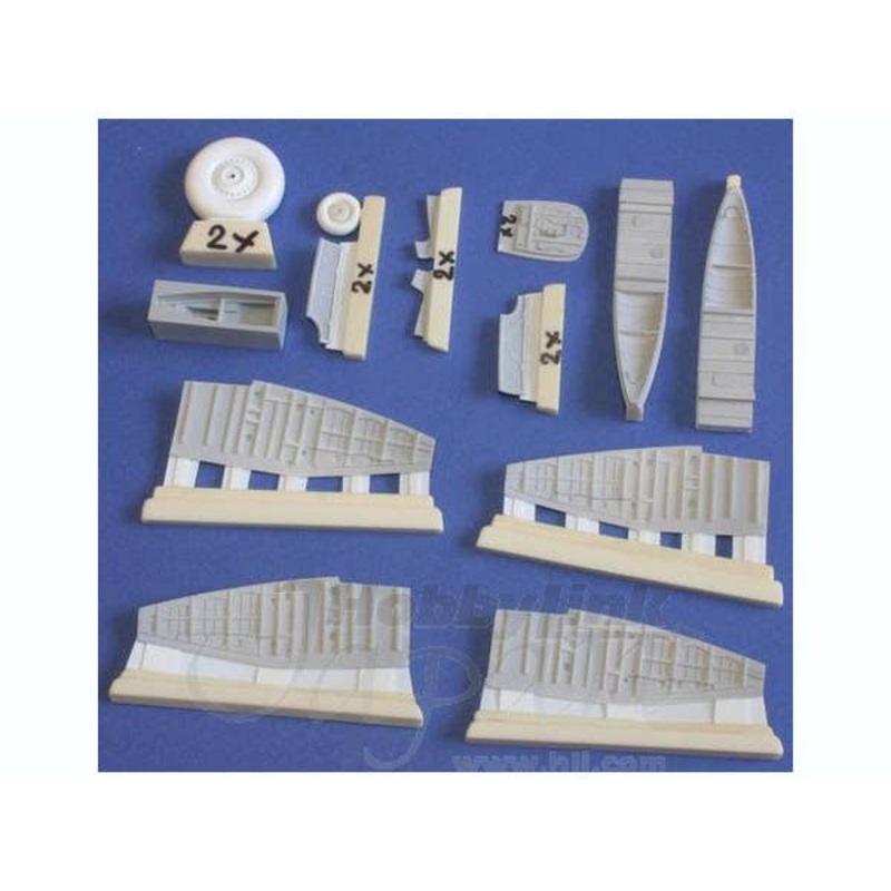 1/48 Wellington Mk.1C Undercarriage Set for Trumpeter