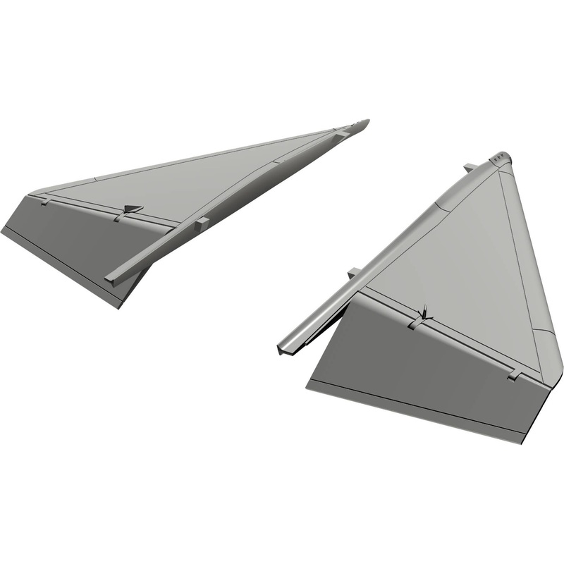 1/48 AJ-37/SF-37/SH-37 Vigger Canard Correction Set (for Special Hobby, Tarangus kits)