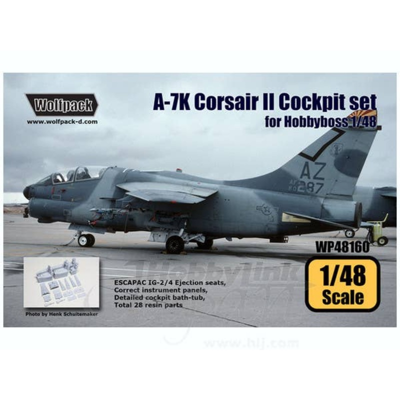 1/48 A-7K Corsair II Cockpit Set (for Hobby Boss)