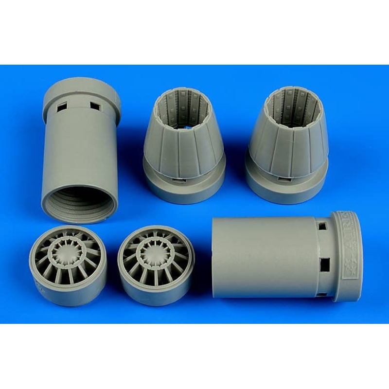 1/48 F/A-18E/F Super Hornet Exhaust Nozzles Opened Exhaust Nozzle Hasegawa