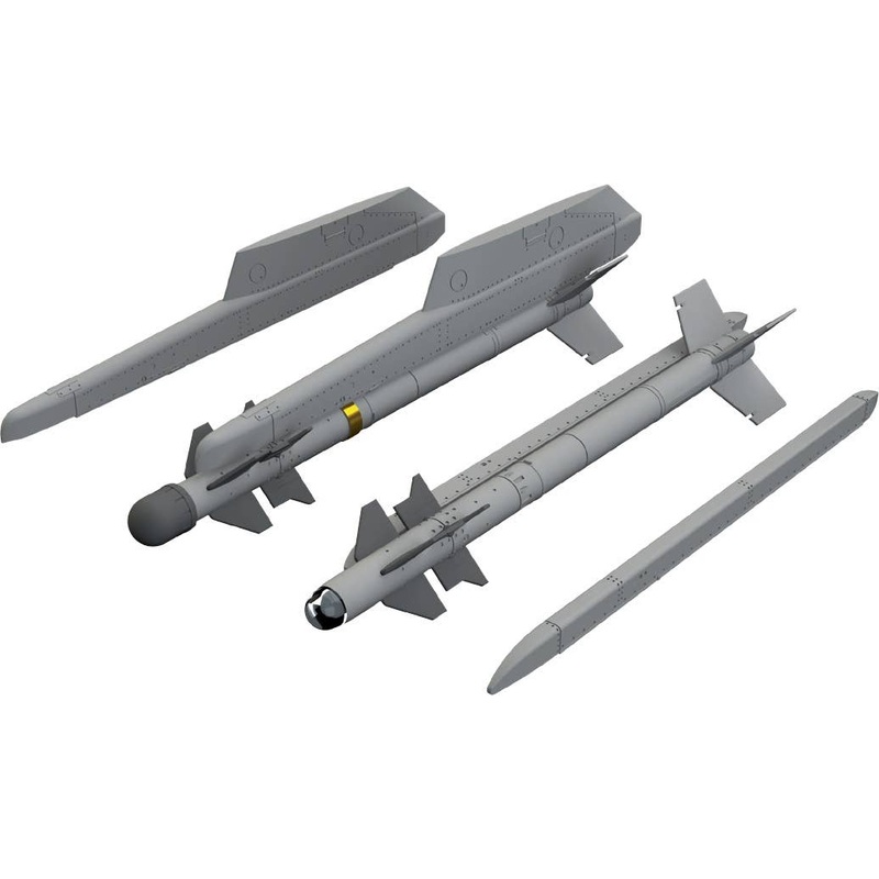 1/48 Matra R-550 Magic 2 Air-to-Air Missile & Launcher (2pcs)