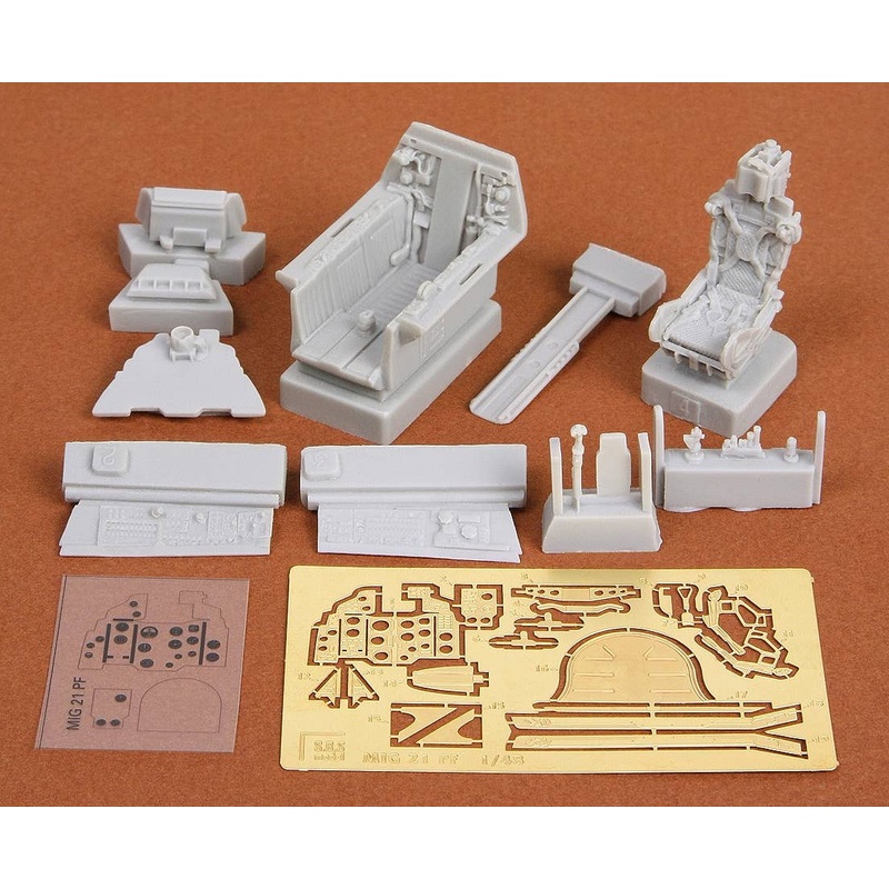 1/48 MiG-21 PF Cockpit Set (for Academy)