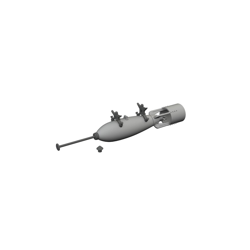 1/48 P-40 250lb Mk.2 British bomb (Eduard)