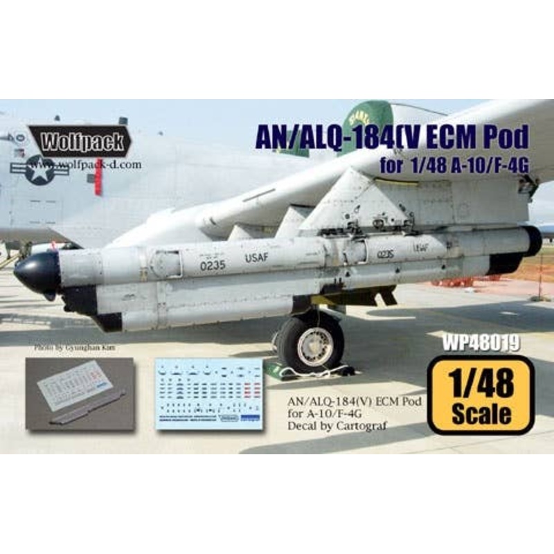 1/48 Wolfpack AN/ALQ-184 (V) ECM Pod