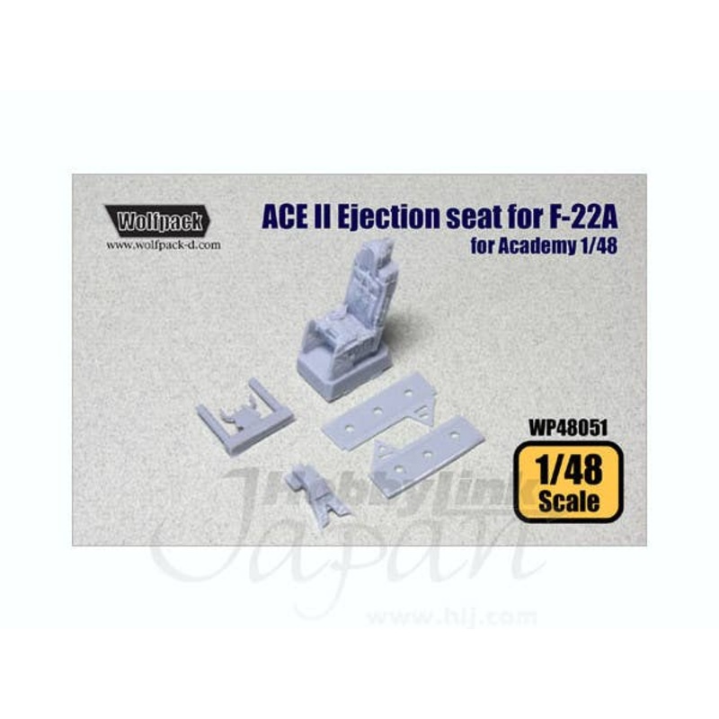 1/48 ACES II Ejection Seat for F-22A Raptor (for Academ
