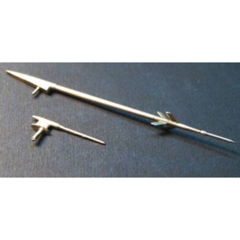 1/48 Pitots for MiG-21UM, for Trumpeter kit