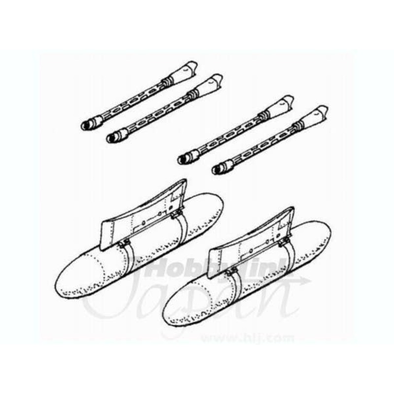 1/48 Hurricane Mk.II Conversion Set for Hasegawa