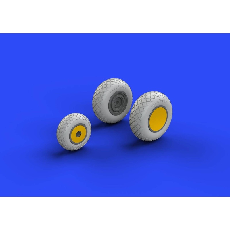 1/48 P-38 Wheels (Academy)