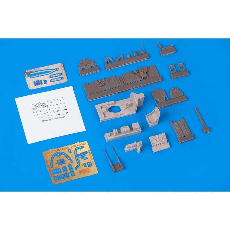 1/48 P-38F Cockpit (for Tamiya)