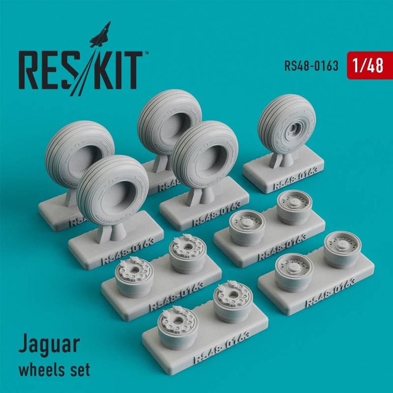 1/48 Sepecat Jaguar Wheels Set (for Kitty Hawk)