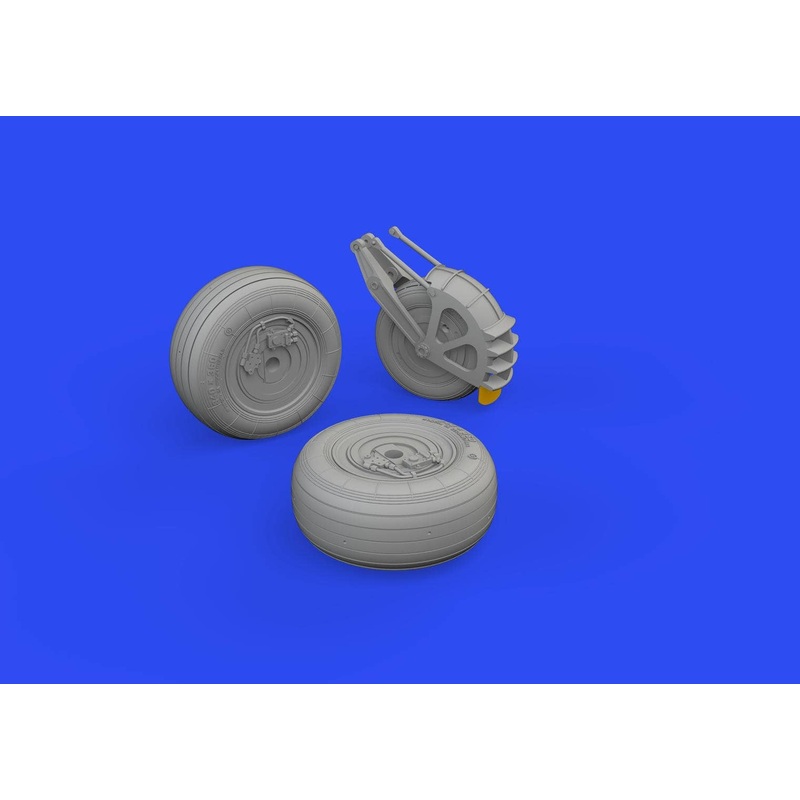 1/48 Su-25 wheels (for ZVEZDA)