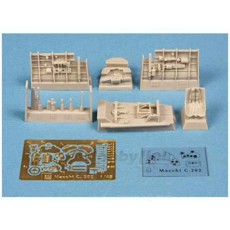 1/48 Macchi C.202 Cockpit Set (for Hasegawa)