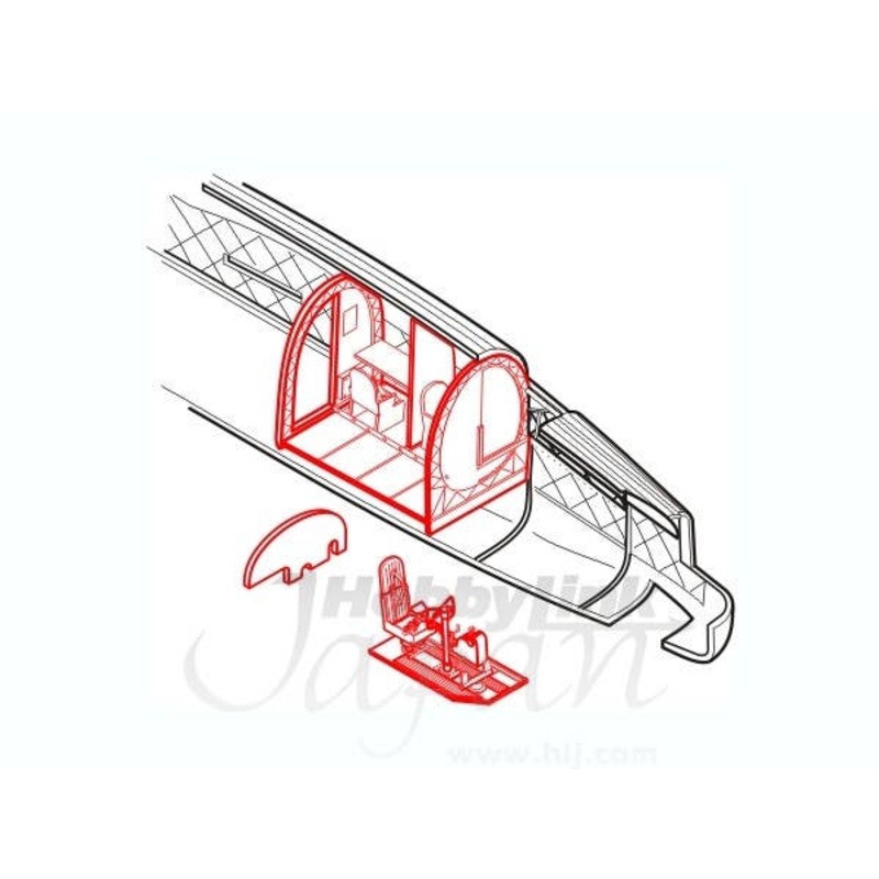 1/48 Wellington Mk.Ic interior Set for Trumpeter