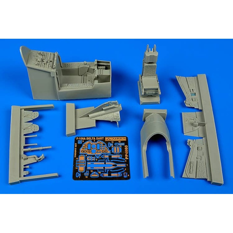 1/48 F-106A Delta Dart Cockpit Set (Trumpeter)
