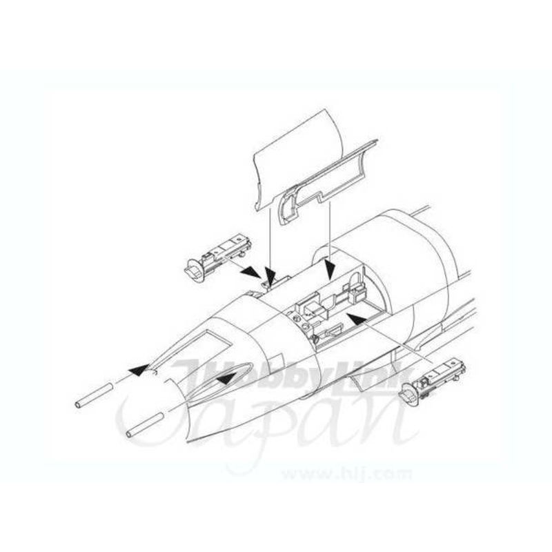 1/48 He 162A-2 Armament Set (for Tamiya)
