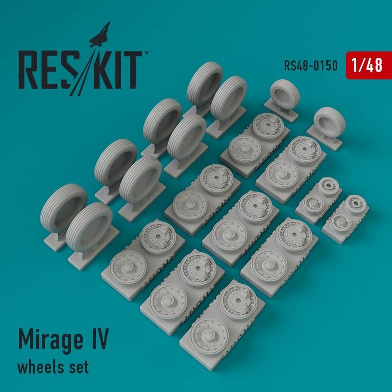 1/48 Mirage IV Wheels Set