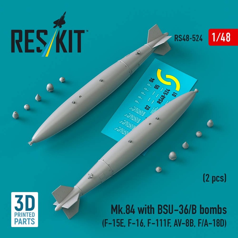 1/48 Mk.84 with BSU-36/B bombs (2 pcs)
