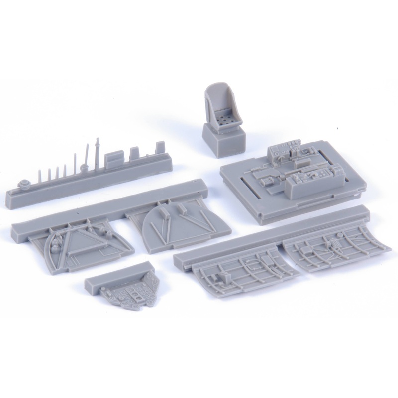 1/48 N1K2-J Shiden Kai (George) Cockpit Set (for Hasegawa)