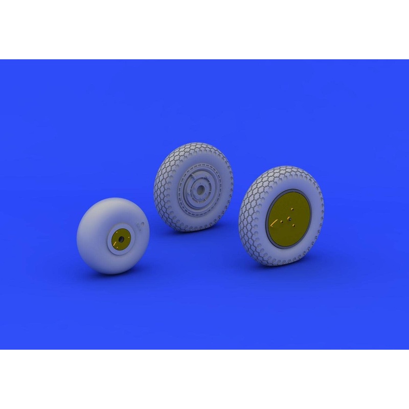 1/48 P-39 Wheels Early (for Eduard)