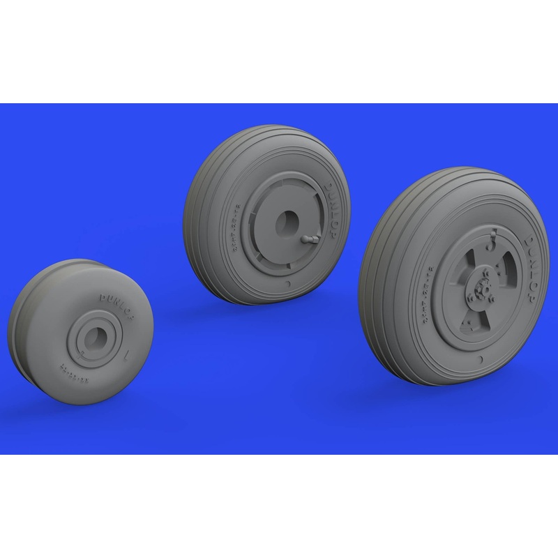 1/48 Vampire F.3 wheels (for AIRFIX)