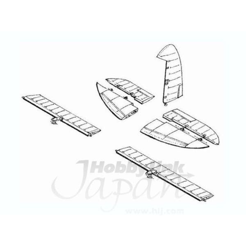1/48 D3A-1 VAL Control Surfaces Set (for Hasegawa)