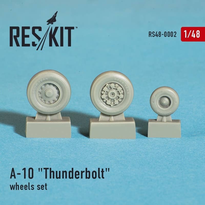 1/48 Fairchild Republic A-10 Thunderbolt Wheels Set