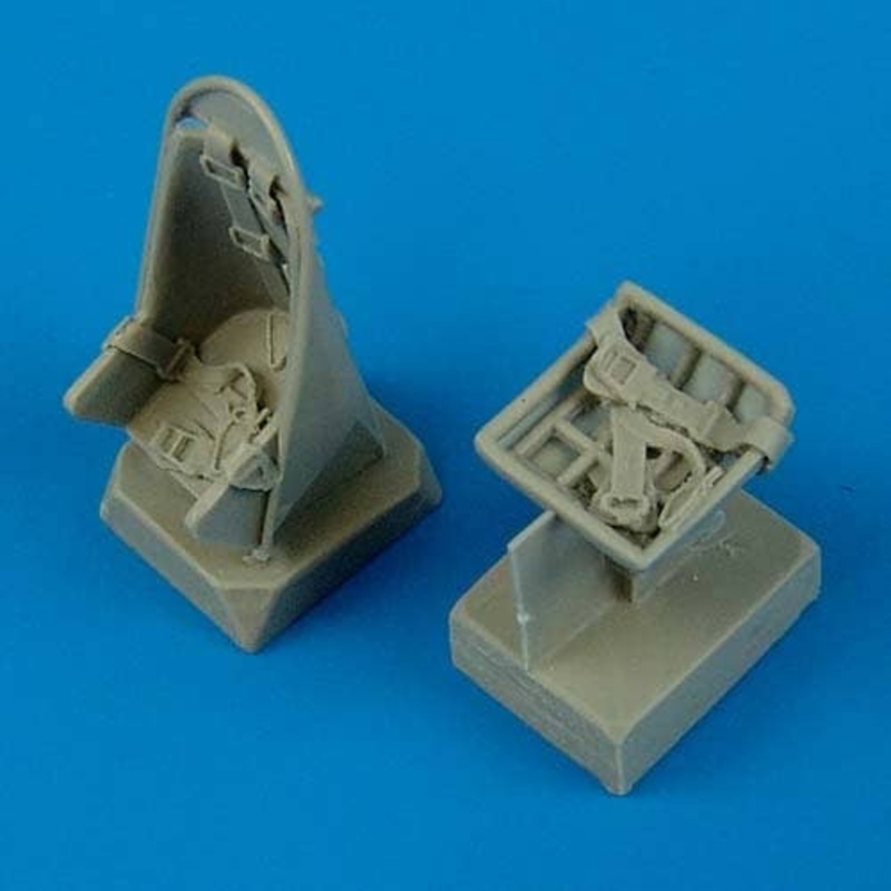 1/48 Ju 87B Stuka Seats with Safety Belts (for Hasegawa)