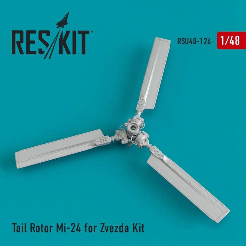 1/48 Mi-24 Tail Rotor (for Zvezda)