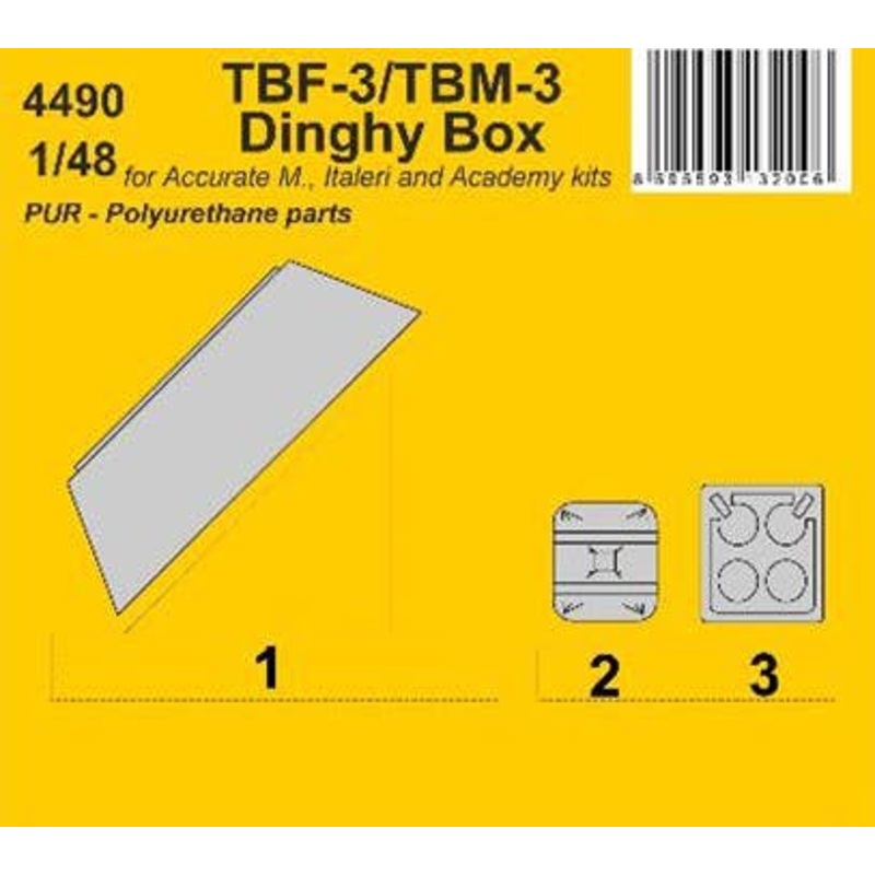 1/48 TBF-3/TBM-3 Avenger Dinghy Box